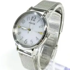 シチズン　wicca　ソーラーテック　稼動　KP5-115-11　レディース