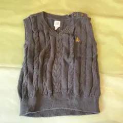 GAP ネイビーベスト 12-18ヶ月