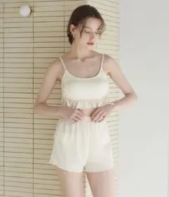 SEA DRESS ワッフル素材レースアップビキニ/水着セット