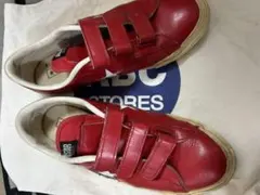 コンバース　ワンスター　 レッド ベルクロ スニーカー