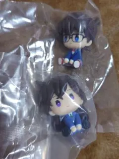 【まとめ売り】名探偵コナン　ぺたっとねじまきますこっと　江戸川コナン＆毛利蘭