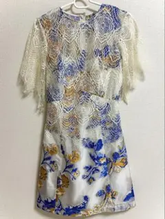 asos エイソス ドレス キャバ 刺繍 ワンピース XS