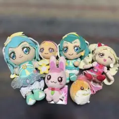 プリキュアぬいぐるみセット６体のサムネイル
