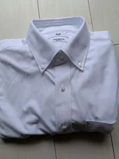 ユニクロ　スーパーノンアイロンワイシャツ　白　　M 長袖