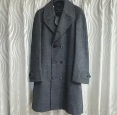 BURBERRY メンズ ダブルブレスト Pコート