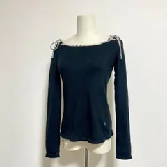 バーバリーブルーレーベル ノバチェックリボン ホースロゴ トップス　長袖