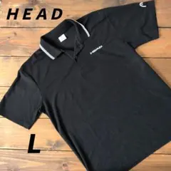 HEAD メンズ ポロシャツ ブラック L サイズのサムネイル