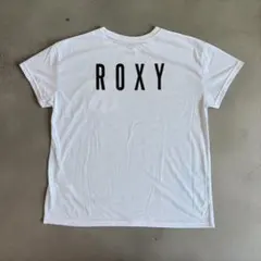 ROXY ロキシー 胸ポケット付き Tシャツ 白