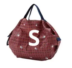 ファミリア エコバッグ シュパット Sサイズ 赤　新品未使用　未開封