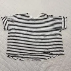 UNIQLOユニクロ XL ストライプTシャツ カットソー