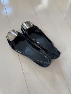 サルヴァトーレ フェラガモ ラバーシューズ フラットシューズ