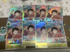 【8枚】モンキー・D・ルフィ SR OP07-109 エラーカード