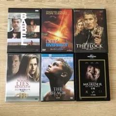サスペンス系洋画　DVD6作品セット
