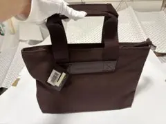 【新品未使用・タグ付】LANCEL トートバッグ 美品 ブラウン A4可のサムネイル