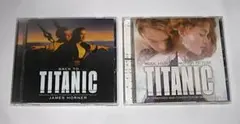 美品！CD　2点　帯「タイタニック/バック・トゥ・タイタニック」サウンドトラック