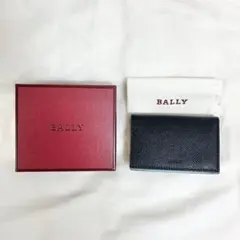 【新品】BALLY レザー カードケース 名刺入れ ブラック 箱付き　バリーのサムネイル