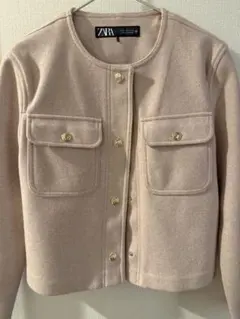 ZARA クロップド丈 ジャケットのサムネイル