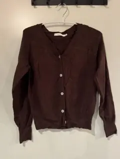 AMERICAN HOLIC Vネック カーディガン ブラウンのサムネイル