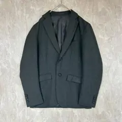 ナノユニバース×Carreman メンズテーラードジャケット S ダークグレー