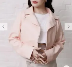 LIP SERVICE リップサービス Fレザーマイクロライダースジャケット