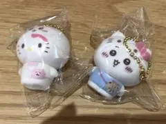 ちいかわ サンリオ　シークレット フロッキー マスコットチャーム キティ