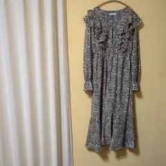 OLIVE des OLIVE フラワープリントワンピース