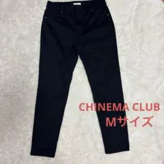 CHINEMA CLUB スキニーパンツ M 黒 股下64cm
