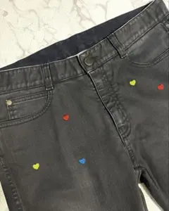 STELLA McCARTNEY ハート刺繍デニムパンツのサムネイル