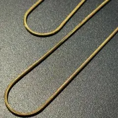 【最高級】 k18 18金 ネックレス ゴールド 刻印 スネーク シンプル