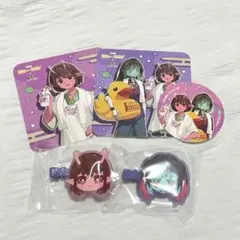 ミルキーサブウェイ みにコレ！前髪クリップ　極楽湯コースター　チハル　マキナ