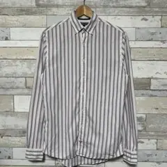 TOMMY HILFIGER ストライプ長袖シャツ XS