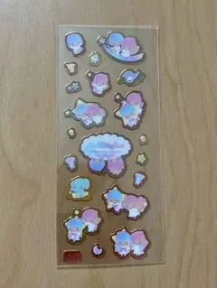 サンリオ えらんでシール帳　シール リトルツインスターズ　キキララ