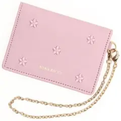 NINA RICCI 花柄刺繍 パスケース　タマラパース
