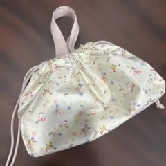 タグ付き未使用 コケティッシュティアラ 花柄 ボストンバッグ ホワイト