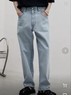 未使用品 WYM LIDNM LOOSE FIT デニム hare clelのサムネイル