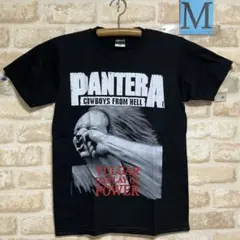パンテラ PANTERA 両面プリント バンドＴシャツ　Mサイズ