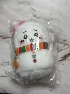 【エニマイくじ】ちいかわ　雪だるまぬいぐるみ