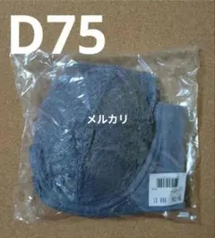 【D75】cecilie ブラジャー コズミックグレーのサムネイル