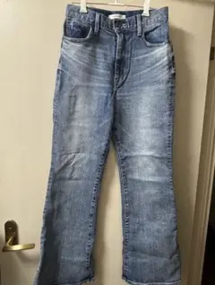 MOUSSY MVSフレアデニム ライトブルー 26