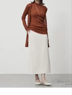 タグ付き新品PLSTロングカーディガン春夏秋薄手