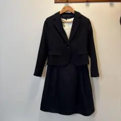 しまむら　ワンピーススーツ ネイビー11号