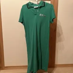 LACOSTE PEANUTS スヌーピー 刺繍 ワンピース