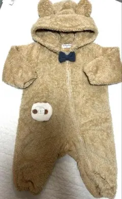 くま耳　もこもこロンパース・アウター
