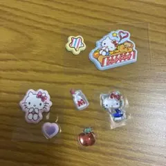 おすそ分け　ハローキティ ボンボンドロップシール miniなど　写真参考に