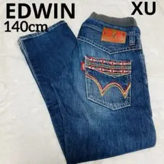 EDWIN エドウィンXU デニム パンツ ストレート 140cm ウエストゴム