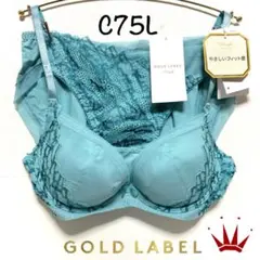 ＊C75L ゴールドレーベル バイ トリンプ3081 ブラ＆ショーツ