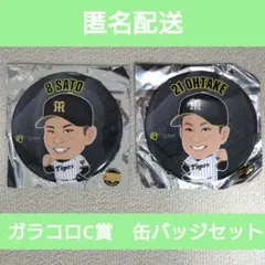 【阪神タイガース】ガラコロC賞　缶バッジセット