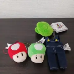 USJ限定 スーパーマリオ キノコ ぬいぐるみキーホルダーまとめ売り