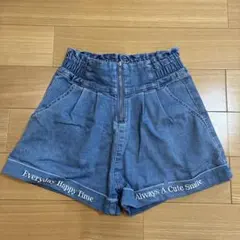 デニムハーフパンツ サイズ140