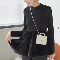 ペプラム チュニック